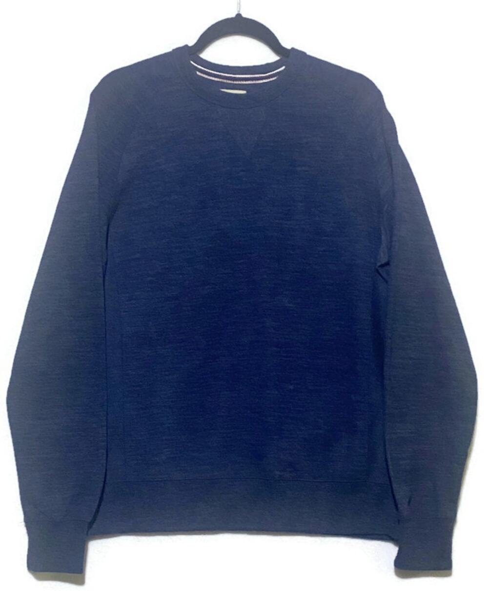 Champion Men's Medium Black Long Sleeve Pullover Sweater Fleece Crewneck